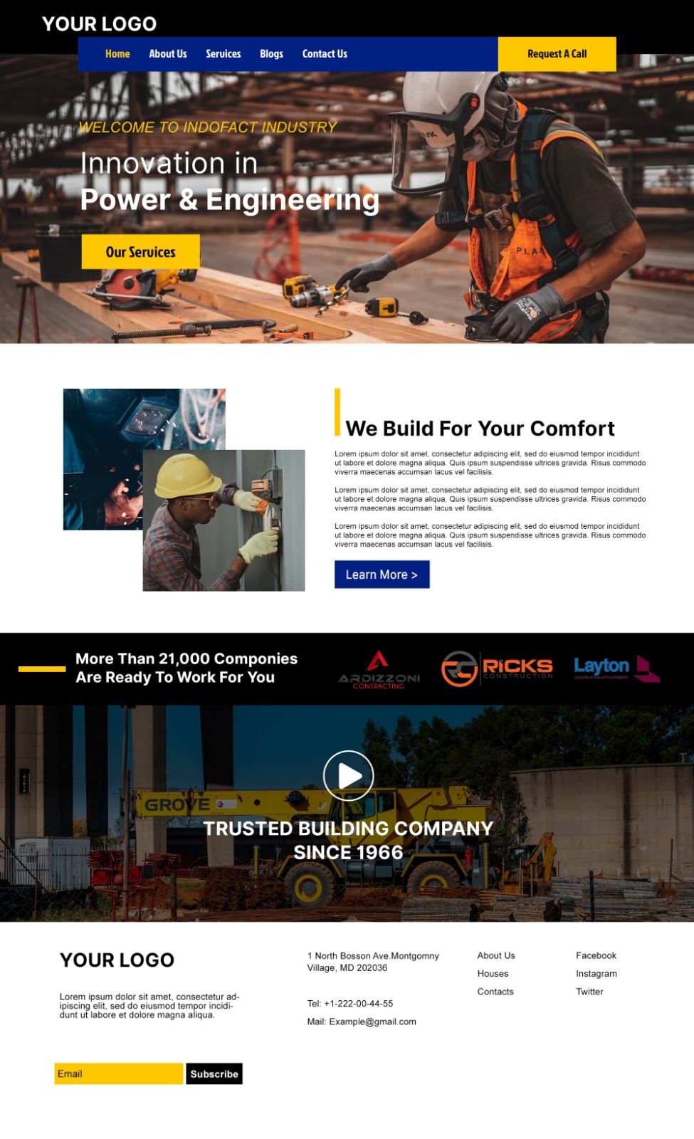 Portfolio work